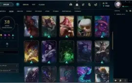 Vendo Smurf Ouro 4 com 38 skins