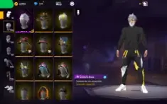 Conta Free Fire Rara Com Calça Angelical Amarela Fem E Masc