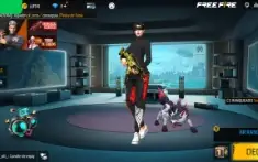 Conta Free Fire Rara Com Calça Angelical Amarela Fem E Masc