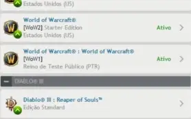 Conta Battle.net World of Warcraft Legion