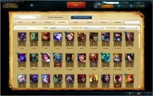 Conta Platina V - League Of Legends 16 Skins 63 Champs