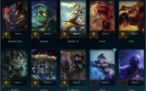Conta de League of Legends Ouro 4 MMR Alto