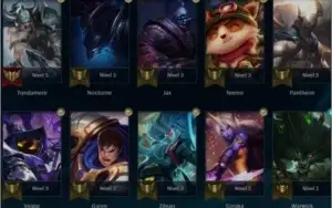 Conta de League of Legends Ouro 4 MMR Alto