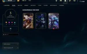 CONTA D2 league of legends