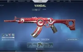 CONTA VALORANT DIAMANTE 2 COM MUITAS SKINS!