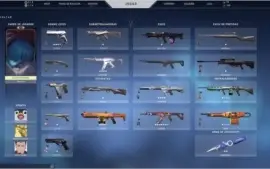 CONTA VALORANT DIAMANTE 2 COM MUITAS SKINS!