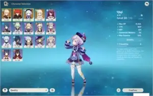 KAZUHA DILUC+WOLF QIQI +T5 JADE SPEAR BENÇÃO UP(27)!