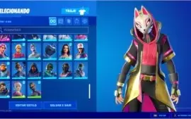 CONTA FORTNITE DA S9 PRA FRENTE IKONIK SALVE O MUNDO