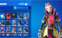CONTA FORTNITE DA S9 PRA FRENTE IKONIK SALVE O MUNDO