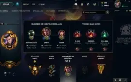 Conta Main Darius (top lane) - Ouro IV