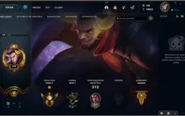 Conta Main Darius (top lane) - Ouro IV