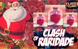 Conta rara de Clash Of Clans - Feitiço Papai Noél
