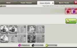 Conta rara de Clash Of Clans - Feitiço Papai Noél
