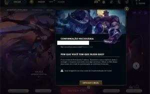 Conta ouro 1 com 26 Champs e 10 Fragmentos de skins
