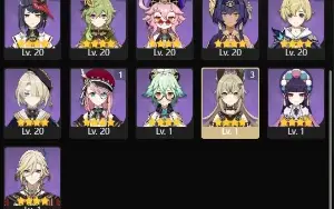 Genshin Impact 22 T5 Navia e Raiden C1 + 7 armas T5 + resina