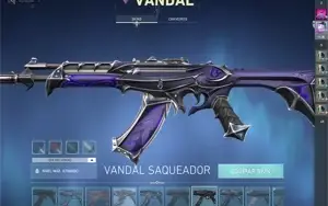 conta valorant com todas as skins