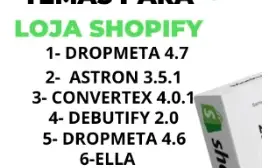 9 Melhores Temas Para Loja Shopify