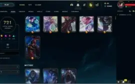 CONTA 800 SKINS - FULL CAMPEÕES - SERVIDOR NA