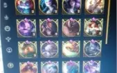 Conta platina 2 /107 skins/ faltando apenas 16 campeoes