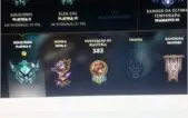 Conta platina 2 /107 skins/ faltando apenas 16 campeoes