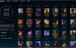 Conta Master com mmr alto