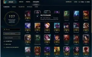 Conta Master com mmr alto