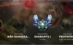 Conta Master com mmr alto