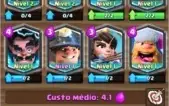 Conta Clash Royale Arena 11, Lendárias Nvl 2