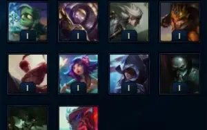Conta Rara de 2010 skins raras plat 1