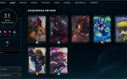 Conta Rara de 2010 skins raras plat 1