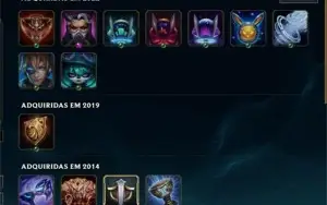 Conta Rara de 2010 skins raras plat 1