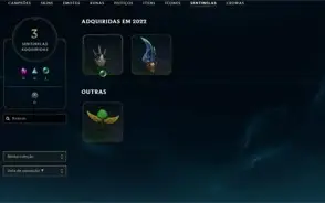 Conta Rara de 2010 skins raras plat 1