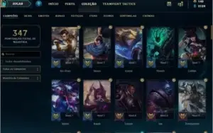Conta lol diamante 4