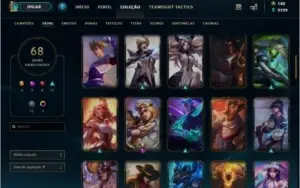 Conta lol diamante 4