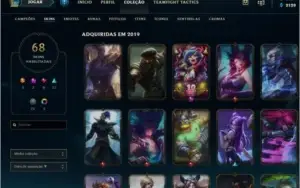 Conta lol diamante 4