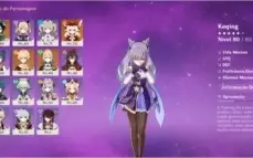 Genshin Impact - AR 46 - Keqing, Venti, Klee e Jean