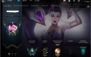 Vendo conta de Lol Plat 4
