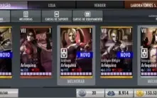 Injustice Mobile personagens e equipamentos