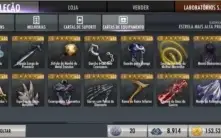 Injustice Mobile personagens e equipamentos