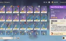 Genshin impact account, well built, AR 56, Read Description!