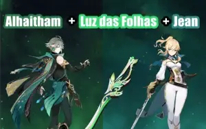Conta Genshin Impact AR 7 com Alhaitham + Assinatura e Jean