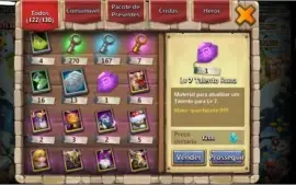 Conta embate do castelo (castle clash BR)