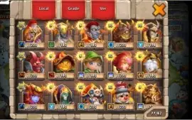Conta embate do castelo (castle clash BR)