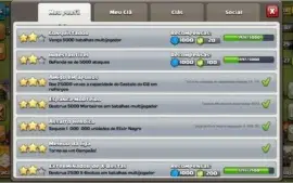 CONTA CLAHS OF CLANS CV 10 QUASE FULL / TROPAS LVLS ALTOS !!