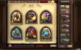 Conta de Hearthstone - 35 Lendárias + Douradas + Heróis