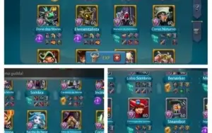 Conta t4, 300m de poder, 300k de gemas + 2 skins de castelo