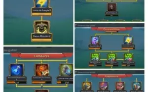 Conta t4, 300m de poder, 300k de gemas + 2 skins de castelo