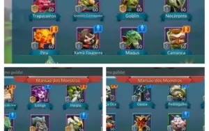 Conta t4, 300m de poder, 300k de gemas + 2 skins de castelo