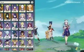 Ar 40 - Kinich + Assinatura, Raiden, Ayaka - Historia Livre