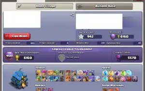 Conta CV 12 Clash of Clans - BARATO
